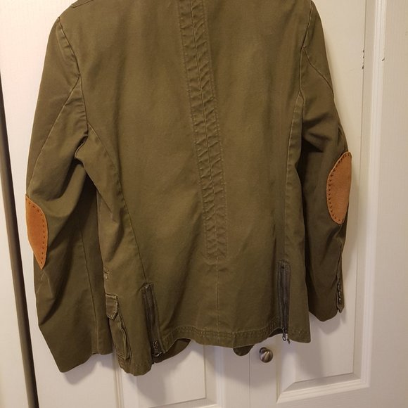 Cool Diesel cotton and leather sport jacket - Picture 2 of 2